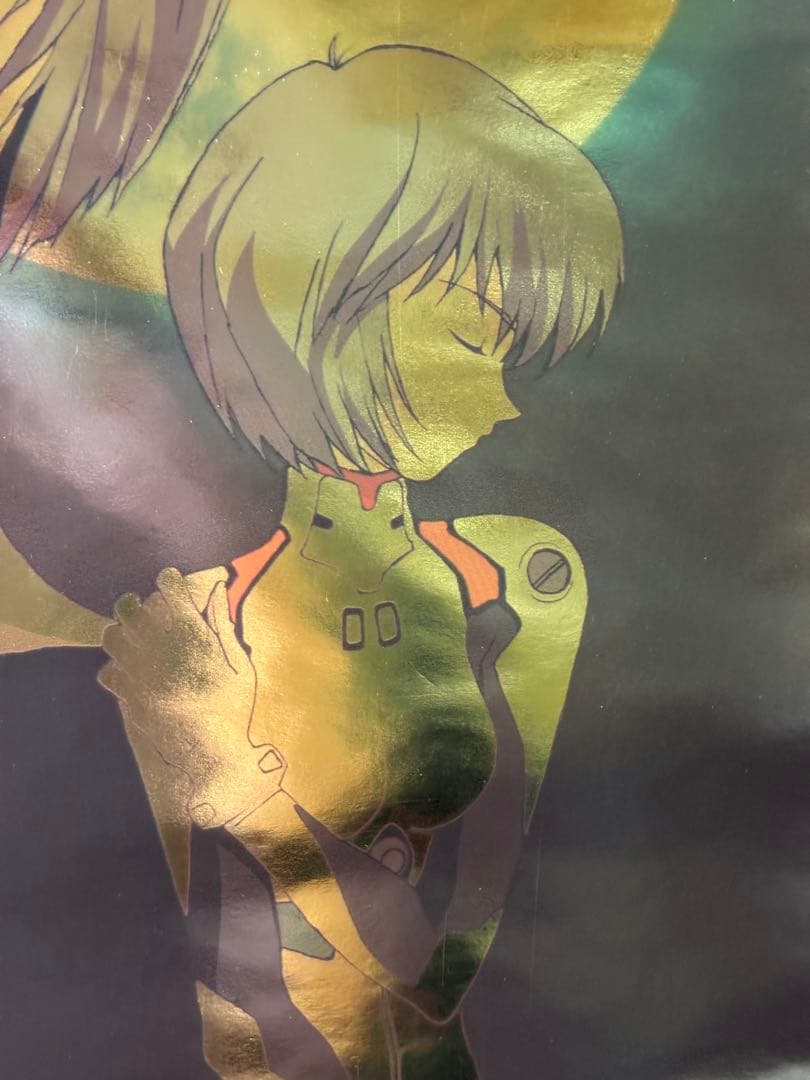 綾波レイ 新世紀エヴァンゲリオン ゴールドバージョン B2 ポスター SEGA