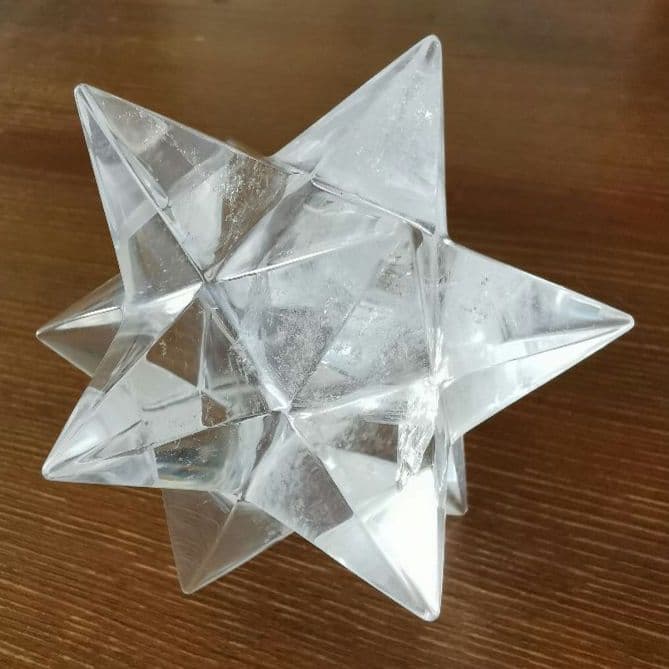 透明感良 虹入り 水晶 アステロイド B