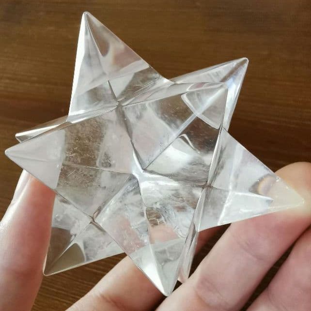 透明感良 虹入り 水晶 アステロイド B