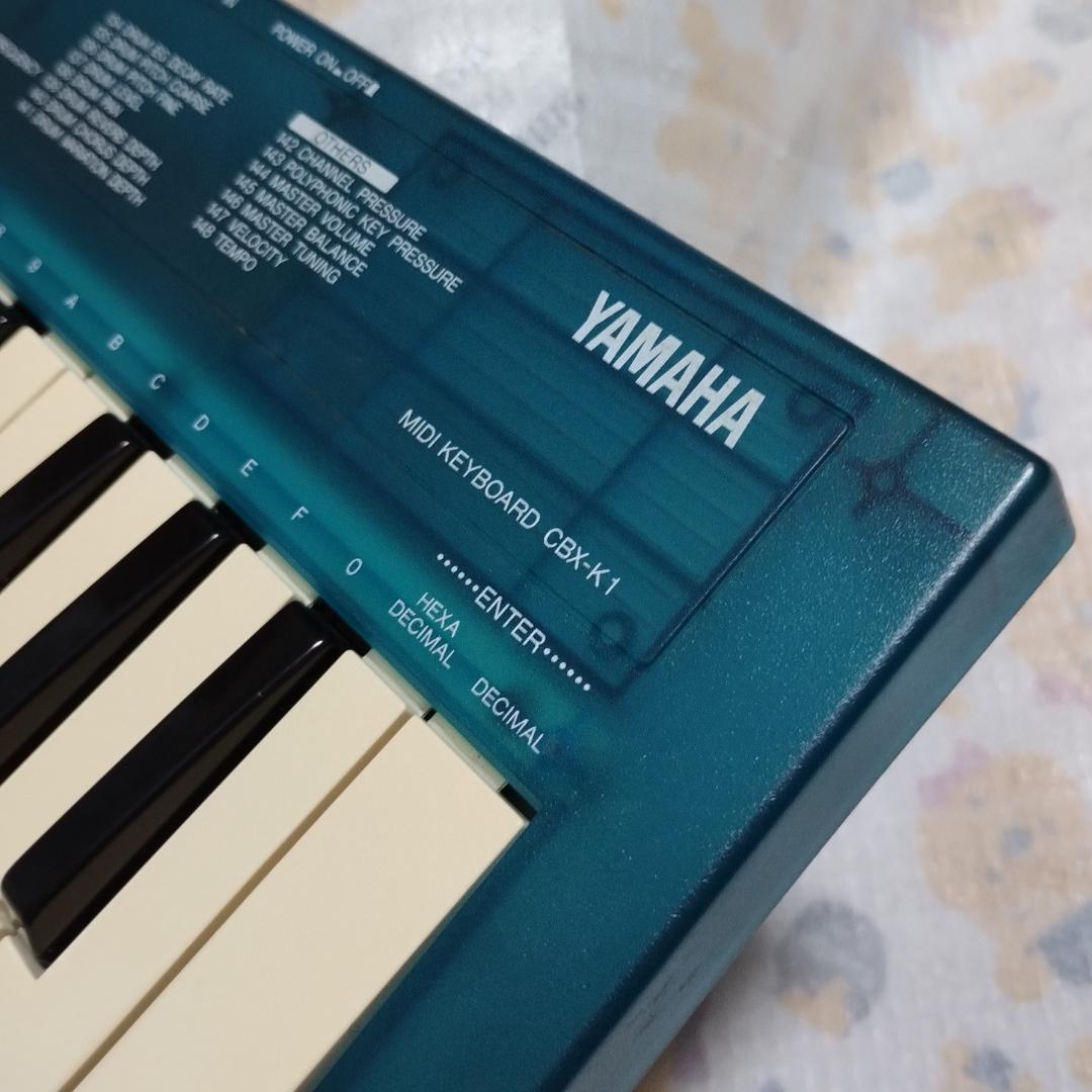 「CBX-K1B 」ヤマハ ・MIDI KEYBOAD・純正ACアダプター付き