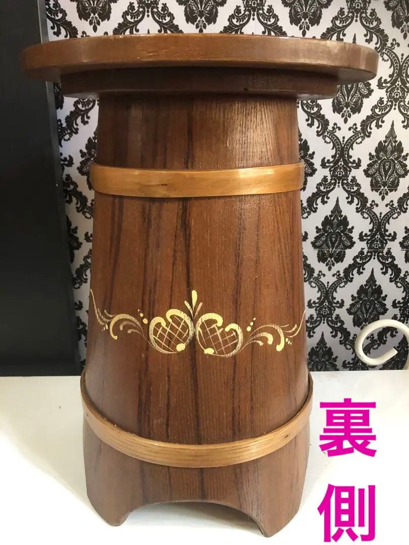 華やか♦️美品♦️イタリア製♦️ハンドメイド　希少トールペイント♦️絵画の様です♦️送料込