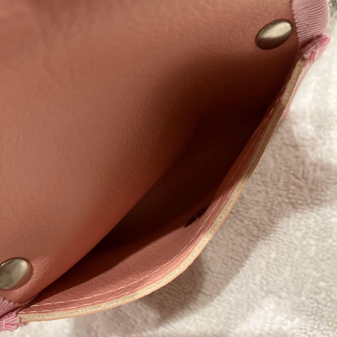 小物 nori enomoto broken wave mini chain pink