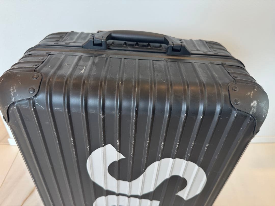 supreme RIMOWA コラボ キャリーケース 45L ブラック