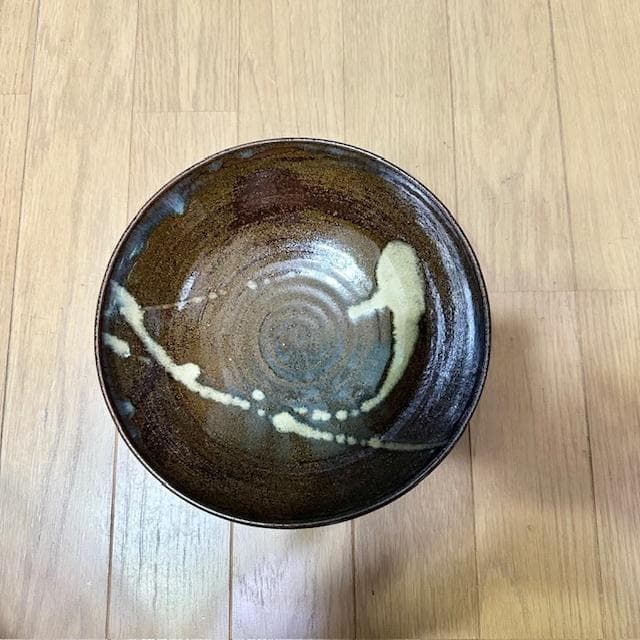 小代焼き　たけみや窯　国指定　伝統的工芸品　直径22㎝　新品未使用　専用箱付き