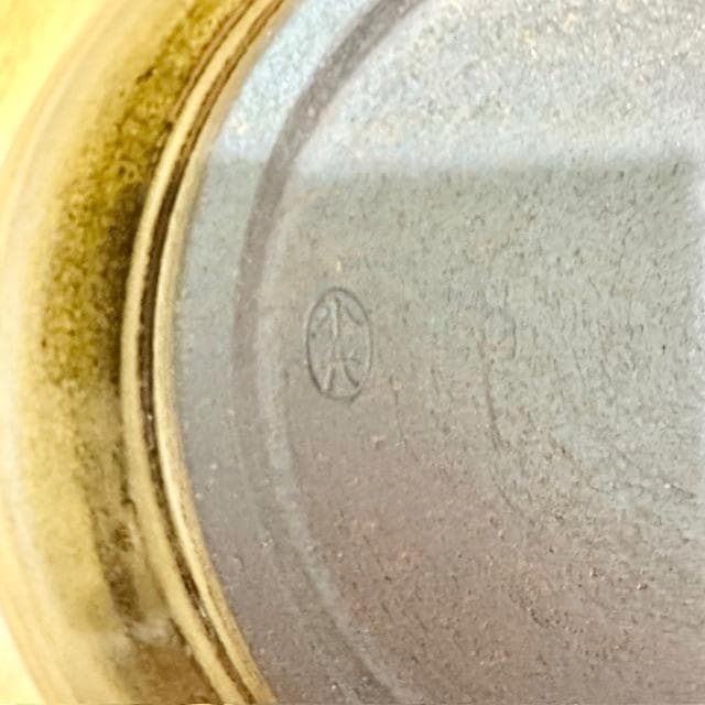 小代焼き　たけみや窯　国指定　伝統的工芸品　直径22㎝　新品未使用　専用箱付き