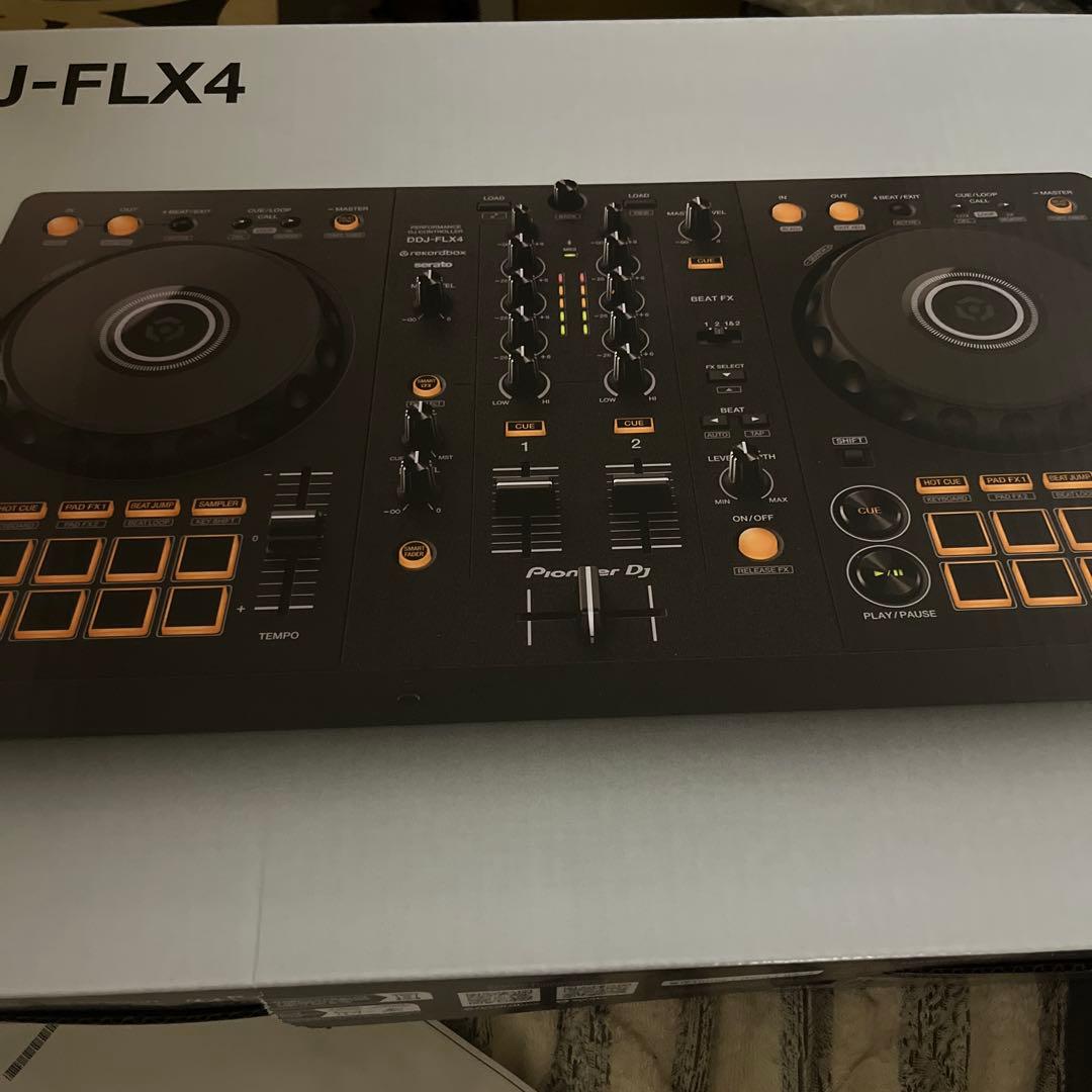 DDJ-FLX4 DJ ＋RCA ＋CtoCケーブル ほぼ未使用です