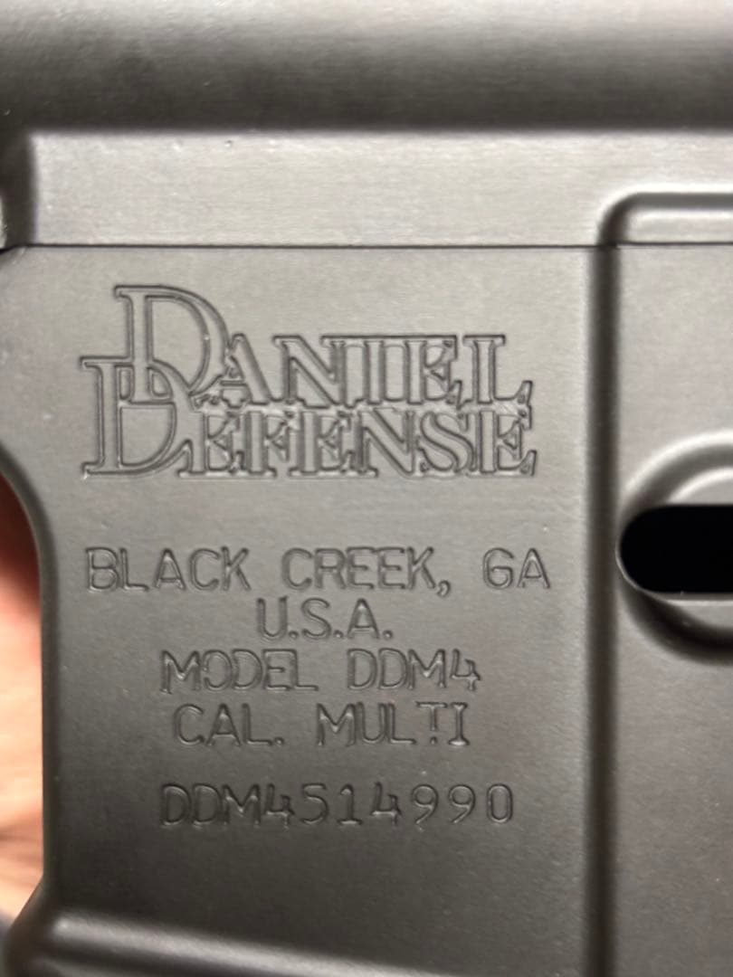 東京マルイ　M4 MWS用レシーバー　iron airsoft