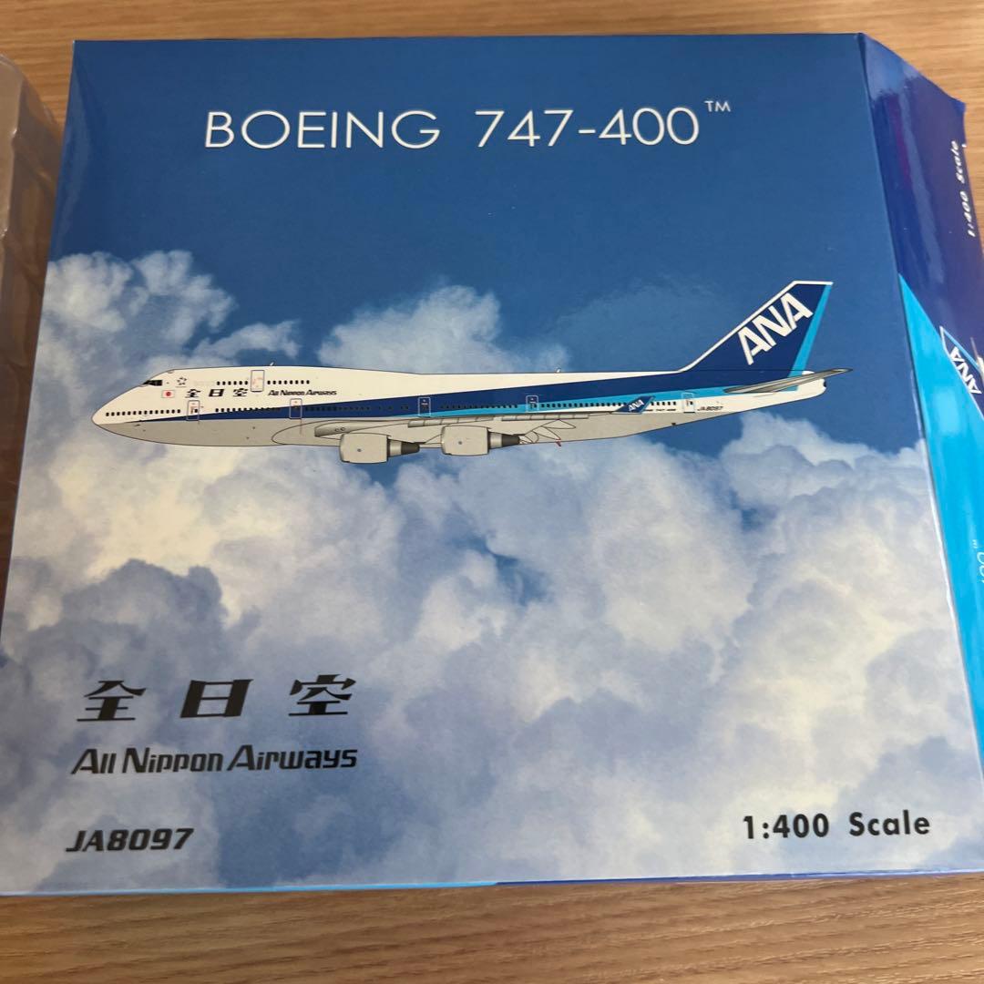 航空機・ヘリコプター ANA B747-400 1/400