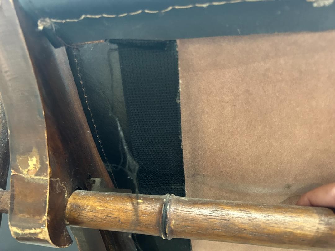 Vintage Folding Chair / フォールディングチェア｜レザー