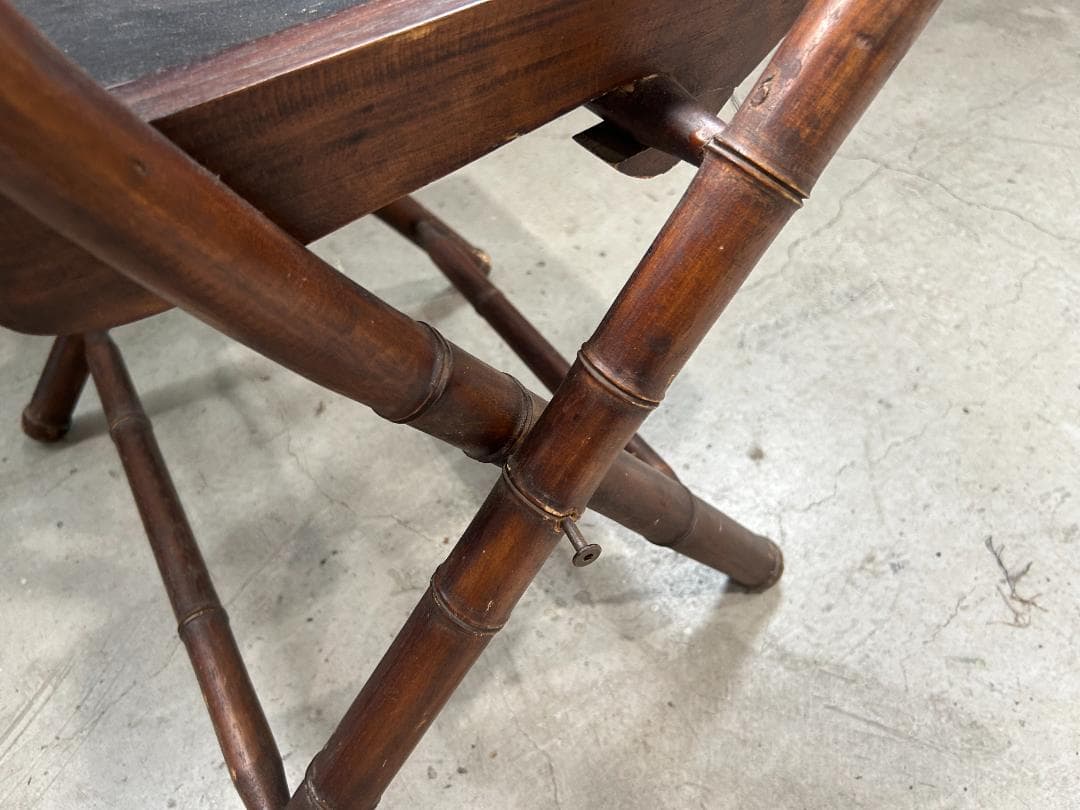 Vintage Folding Chair / フォールディングチェア｜レザー