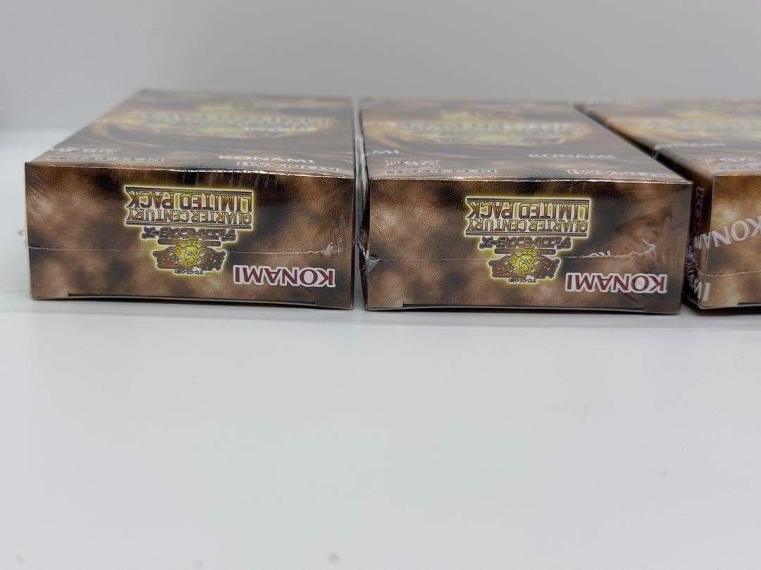 遊戯王OCG QUARTER CENTURY LIMITED PACK 4BOX