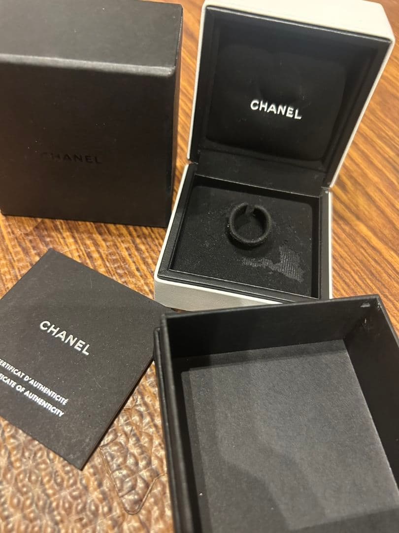 CHANEL シャネル K18PG ピンクゴールド ココクラッシュ リング　53