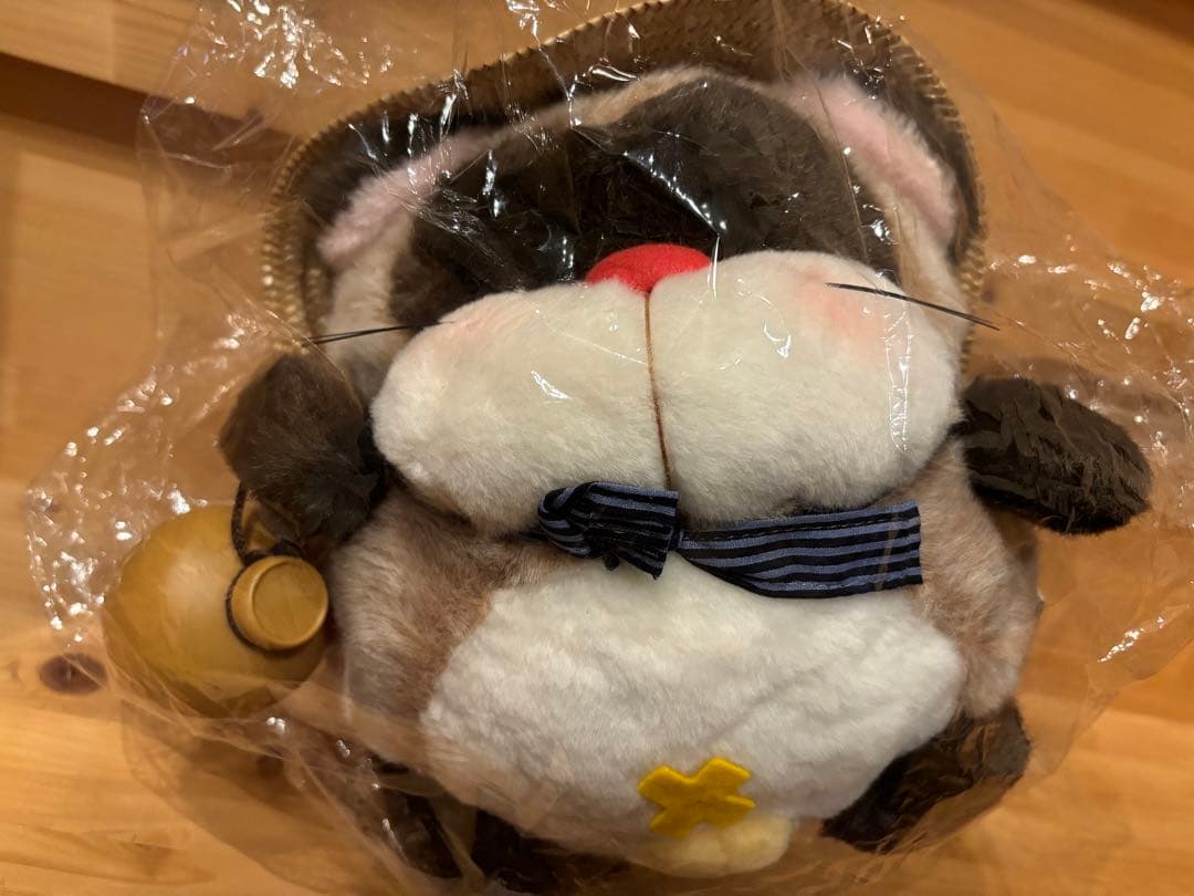 新品当時物 日本製 福狸とっくりたん たぬき Heart&Heart