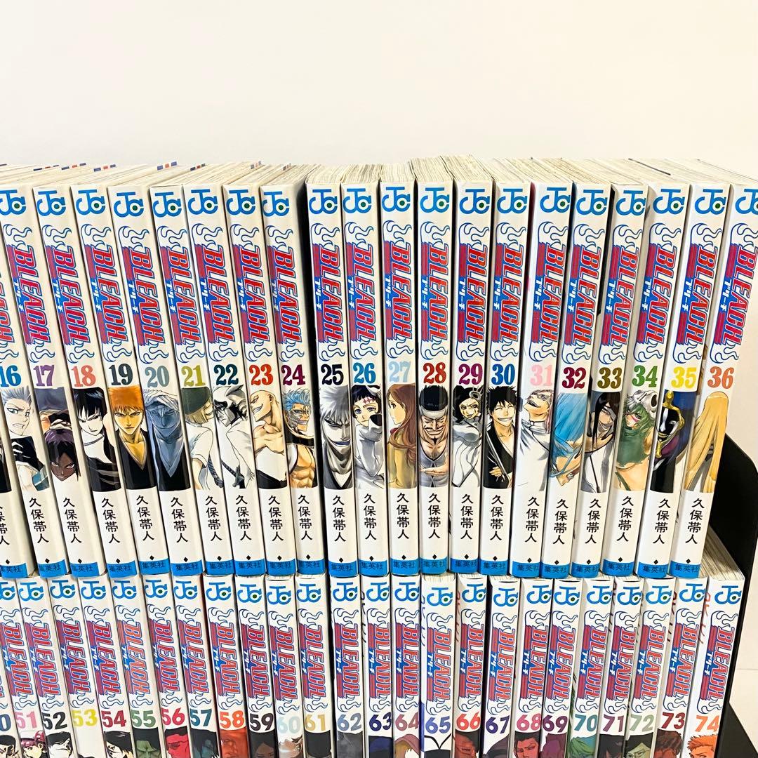中古本　BLEACH　ブリーチ　全巻　久保帯人　集英社　少年ジャンプ