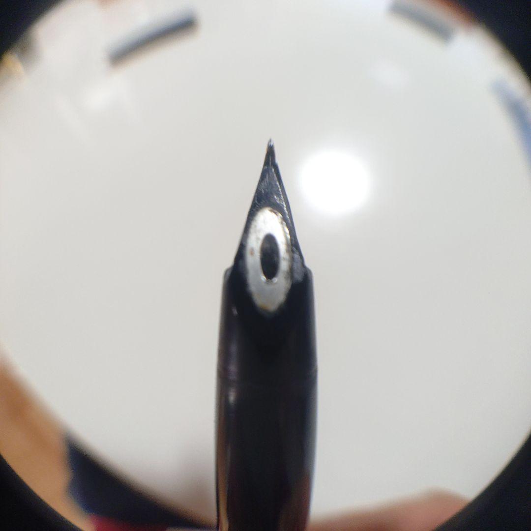 モンブラン 万年筆 黒 ゴールド装飾