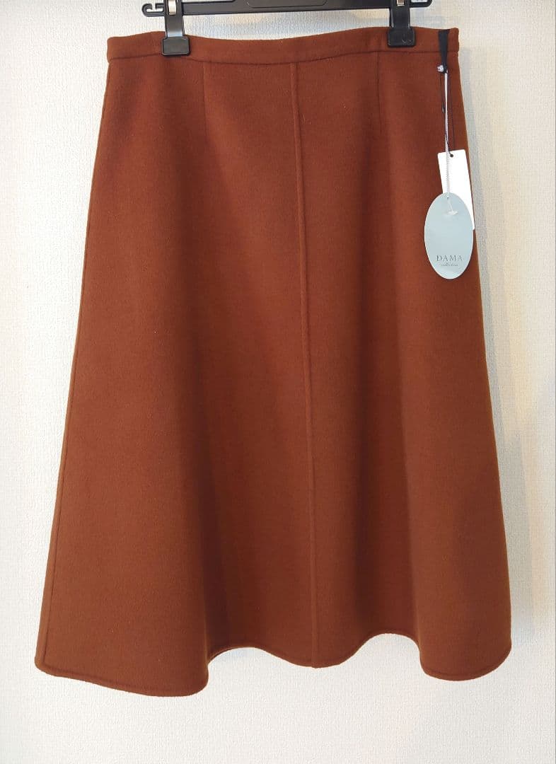 DAMACollection　ダーマコレクション　ウールスカート　ブラウン