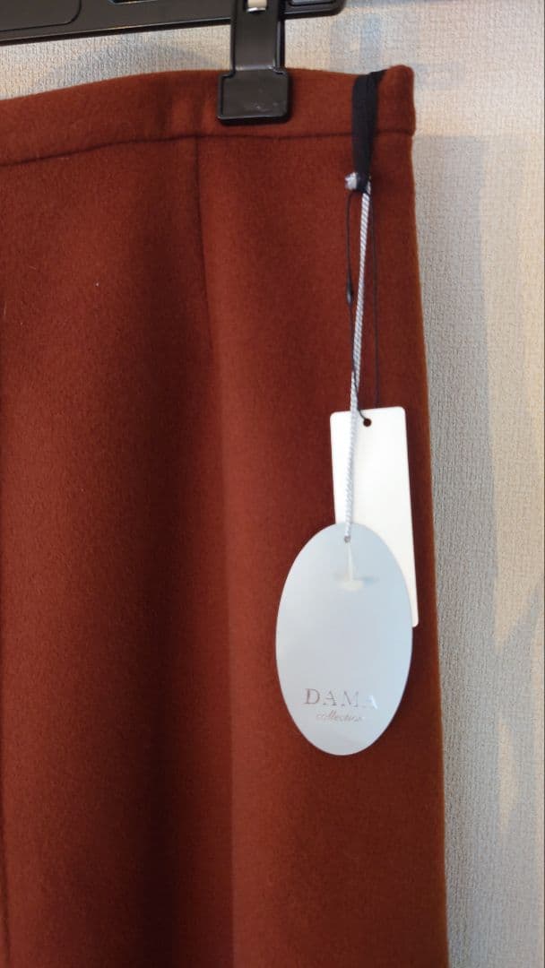 DAMACollection　ダーマコレクション　ウールスカート　ブラウン