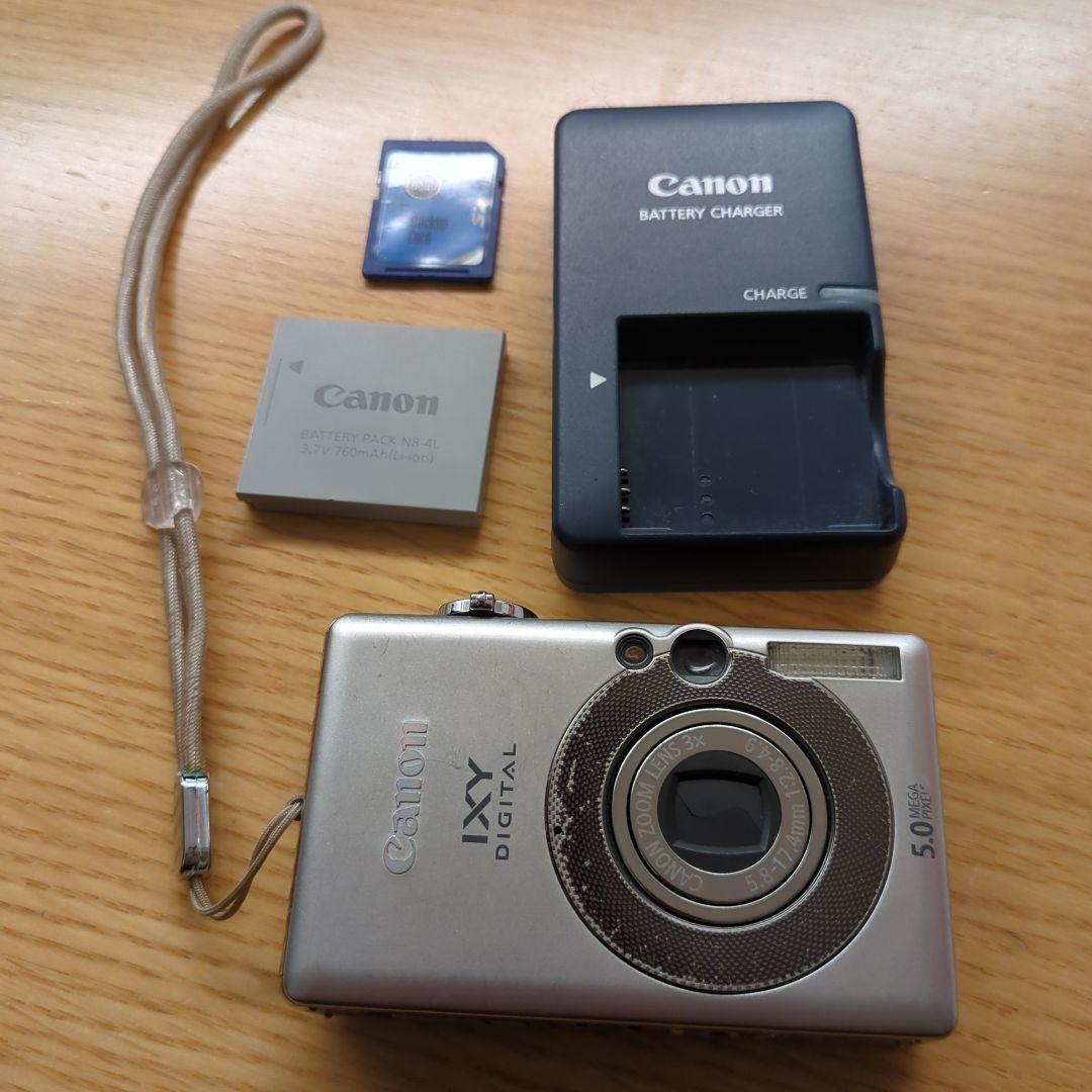 Canon IXY DIGITAL 5.0メガピクセル コンパクトデジタルカメラ