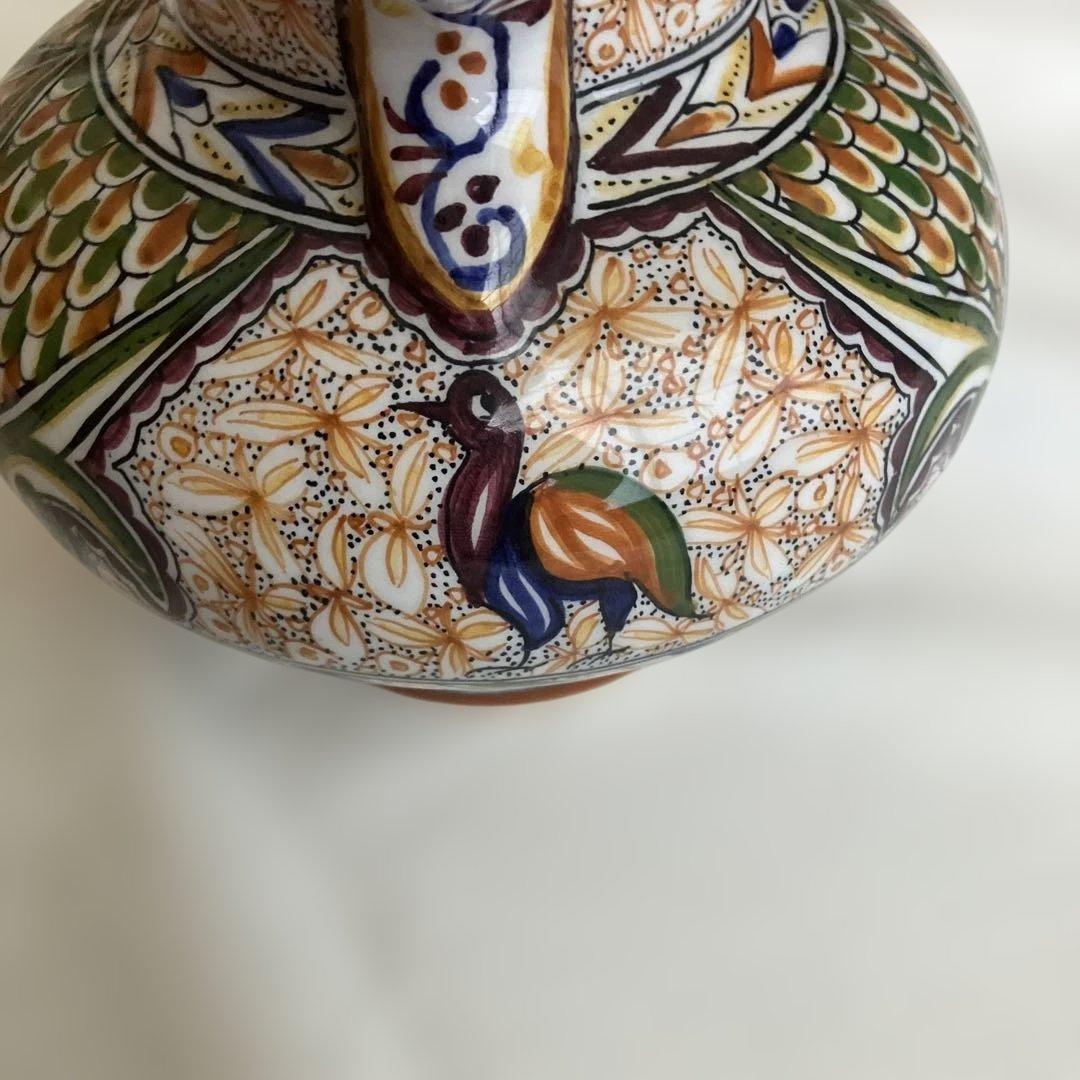 ポルトガルにて購入　水差し　ピッチャー　陶器