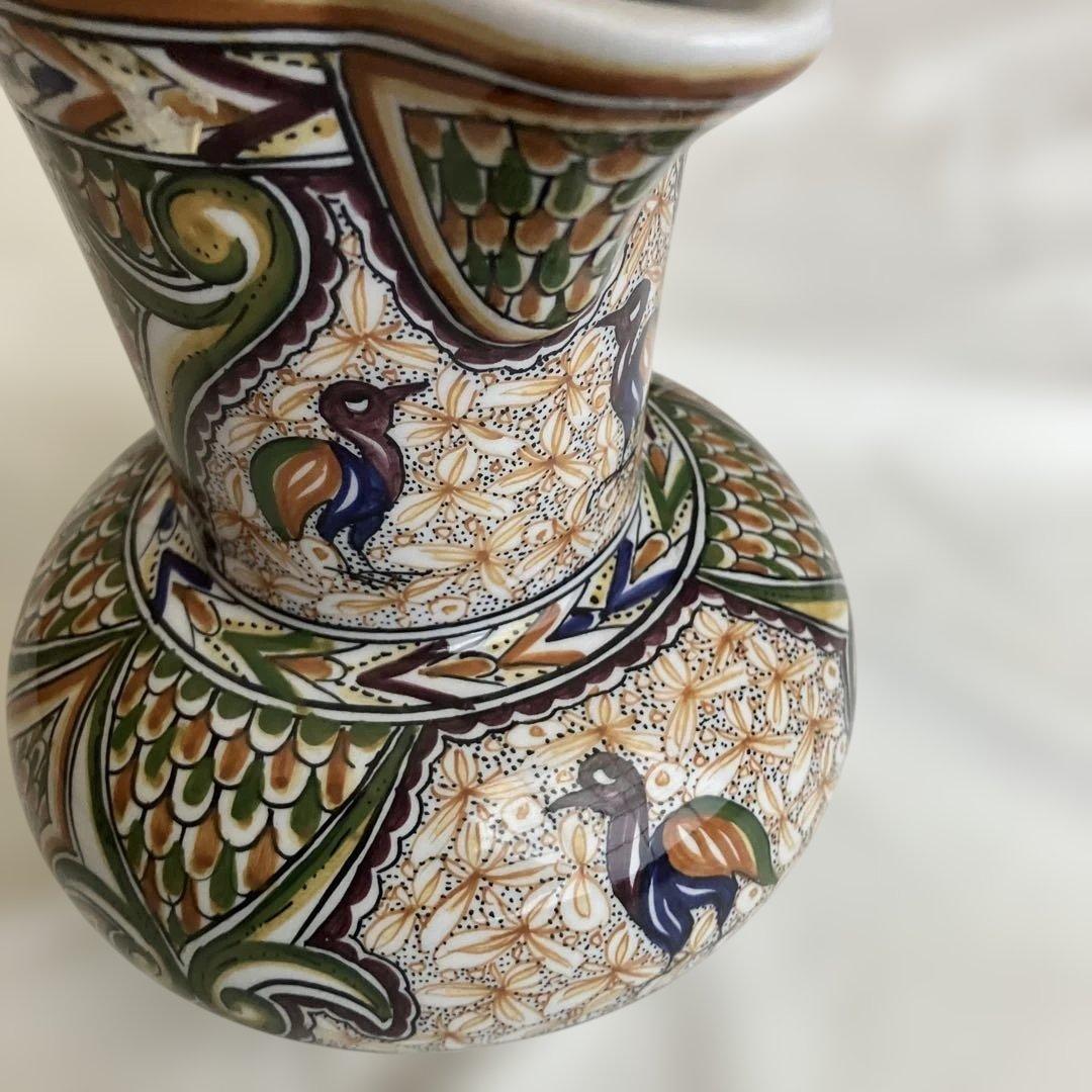 ポルトガルにて購入　水差し　ピッチャー　陶器