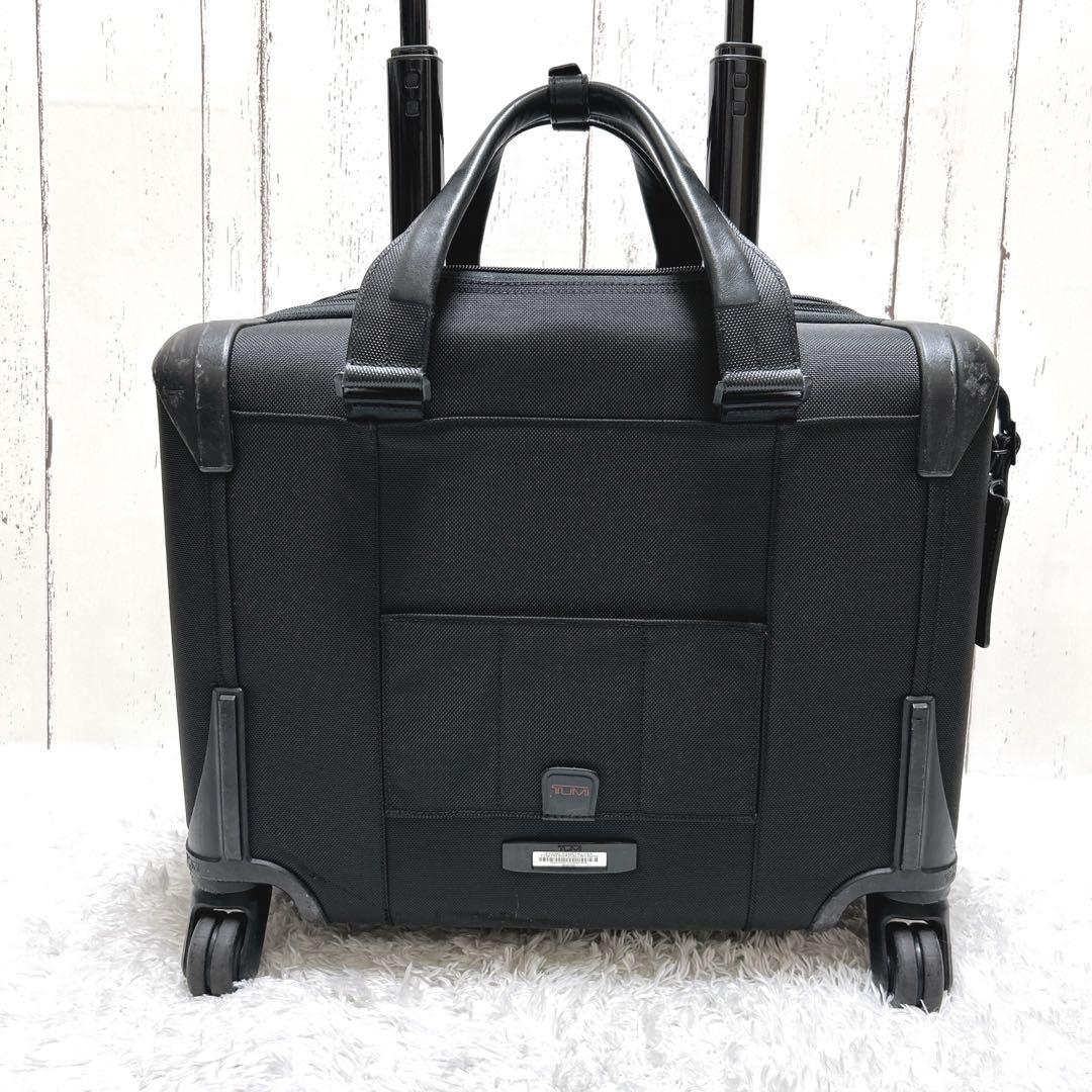 TUMI キャリーバッグ ALPHA2 機内持込可 黒 ビジネス大容量