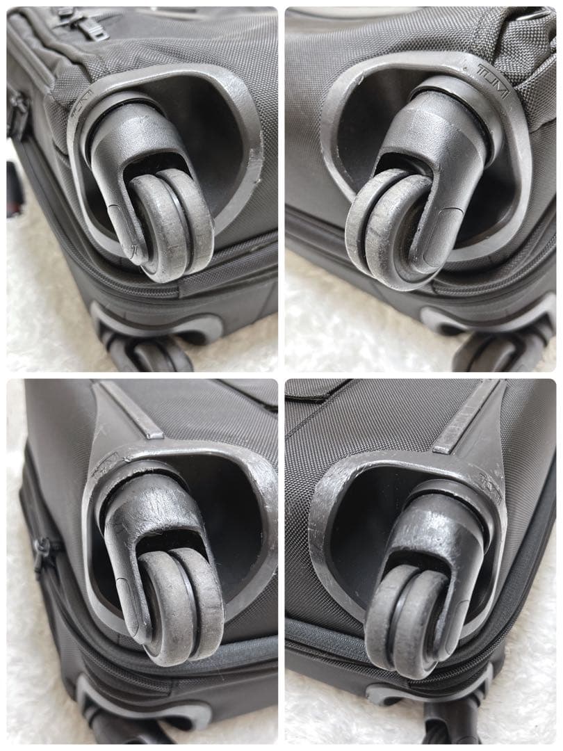 TUMI キャリーバッグ ALPHA2 機内持込可 黒 ビジネス大容量