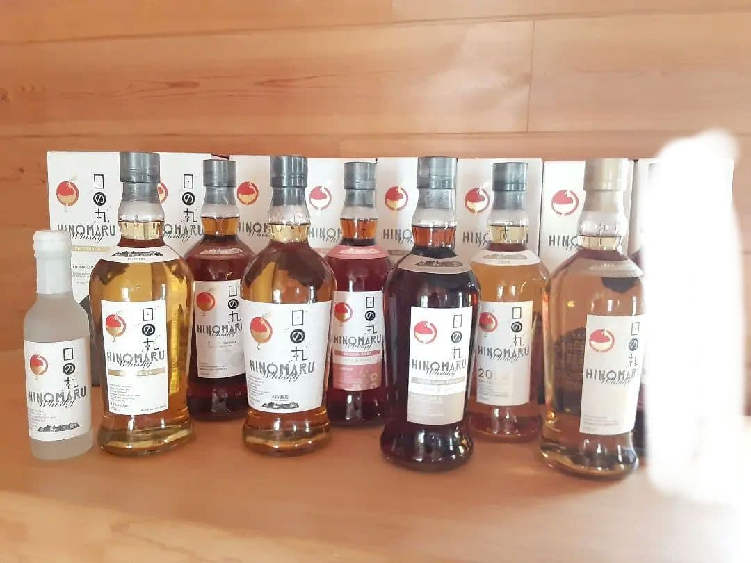 日の丸ウイスキー　8本set