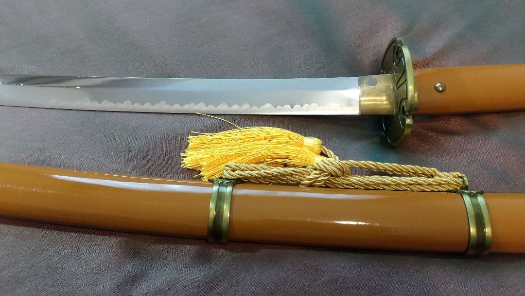 ☆格安☆【金属刀身】髭切 模造刀 武具 日本刀 刀剣乱舞 コスプレ 模擬刀 刀剣