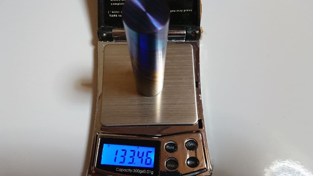 ティマスカス・シリンダーロッド (チタン合金製ダマスカス) Timascus