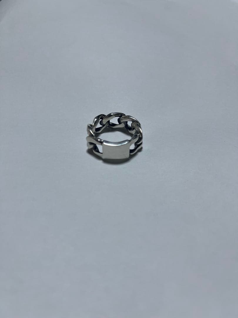 アクセサリー Scat Chain plate ring