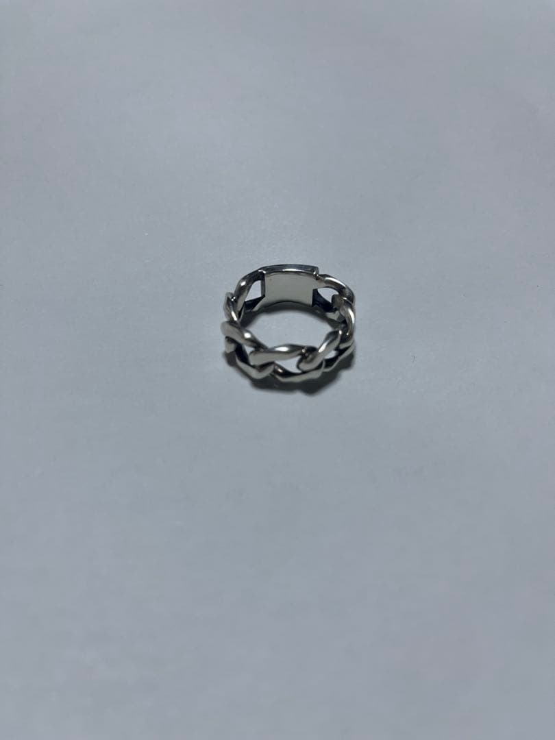 アクセサリー Scat Chain plate ring