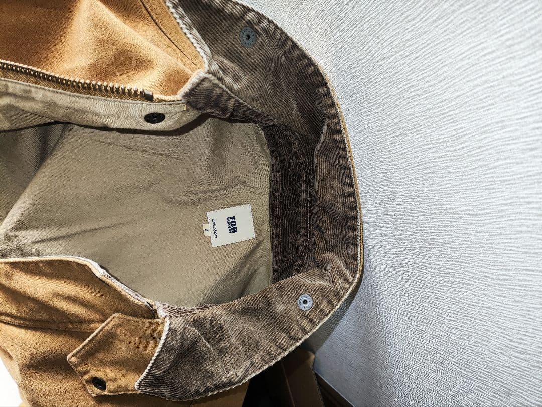 FOB FACTORY　F2361 ライディングジャケットモールスキン サイズ2