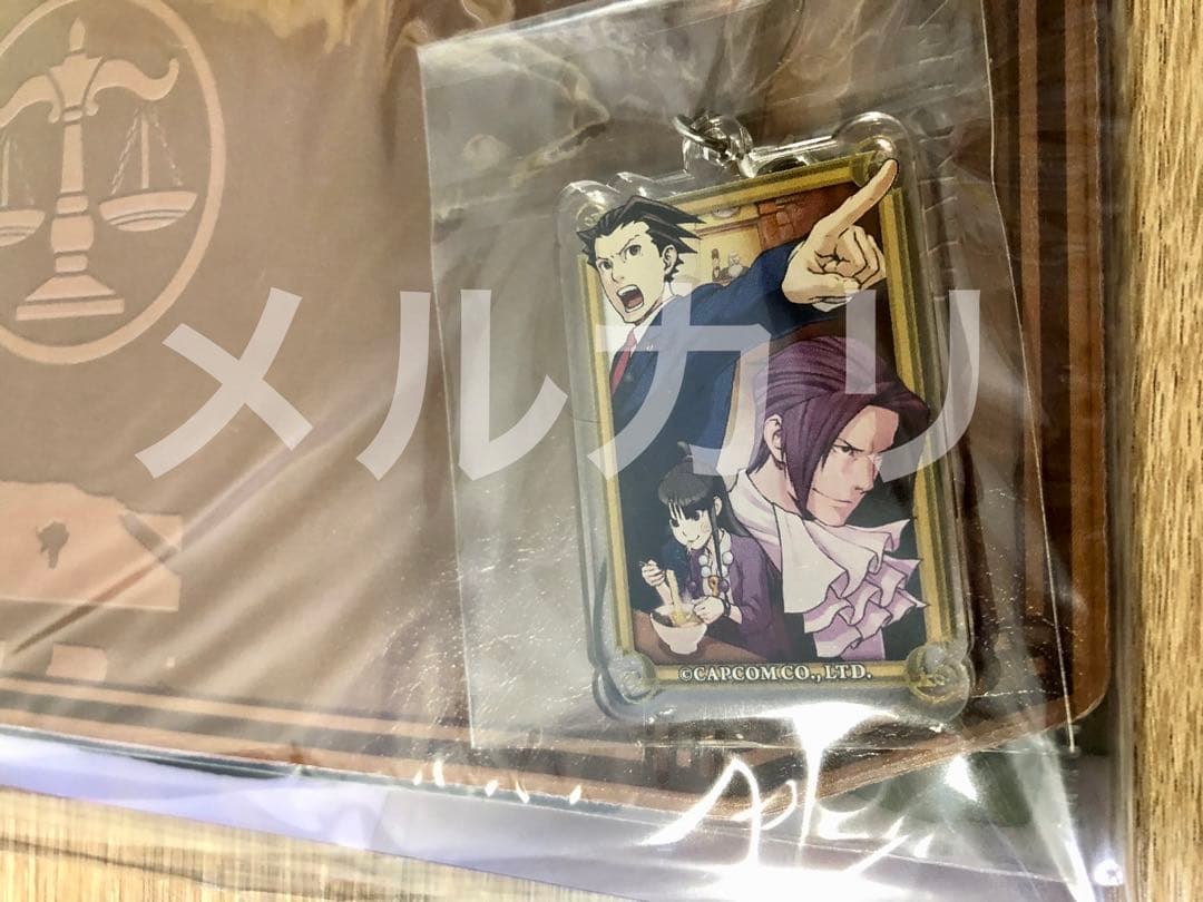 未開封　逆転裁判　非売品　コラボグッズ　CAPCOM 希少グッズ　入手困難