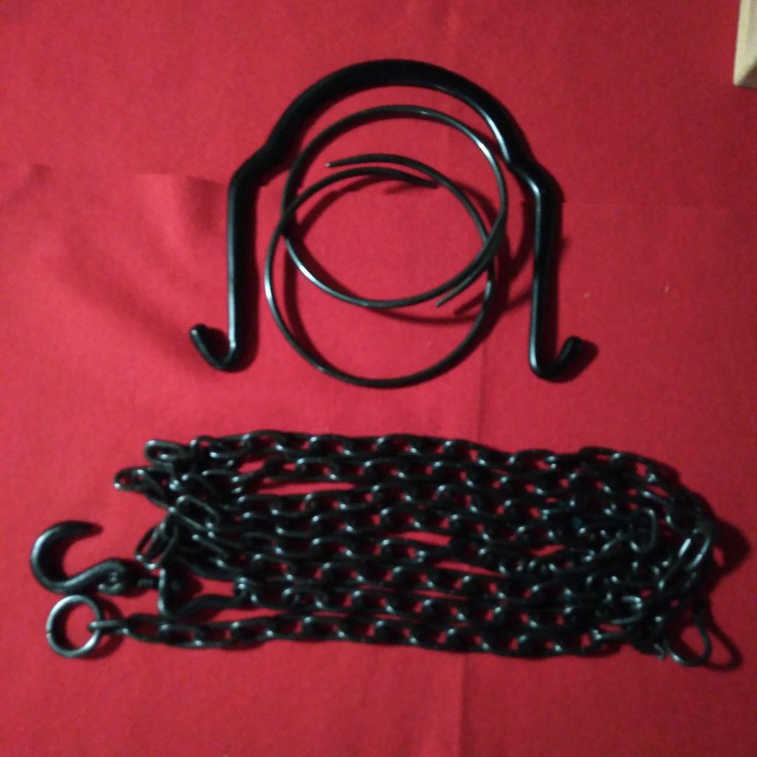 金工師木村清五郎作　鎖道具三点