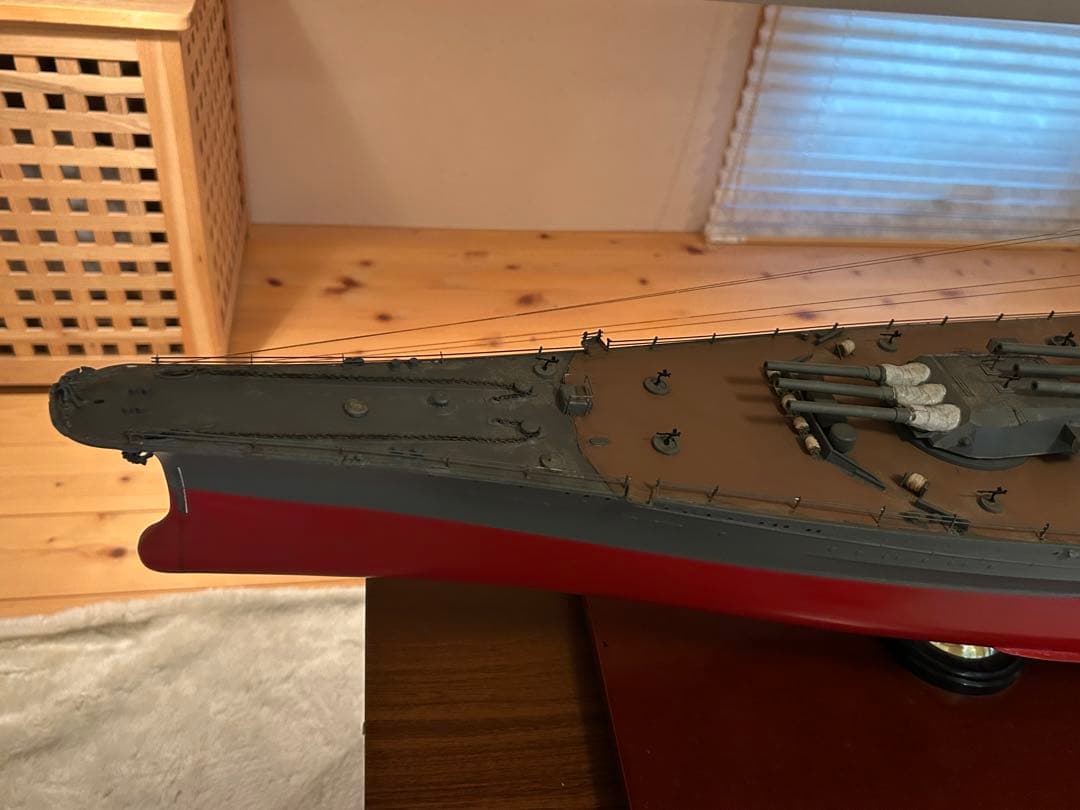 【17日まで限定値下げ】ニチモ 戦艦大和 1/200 塗装完成品