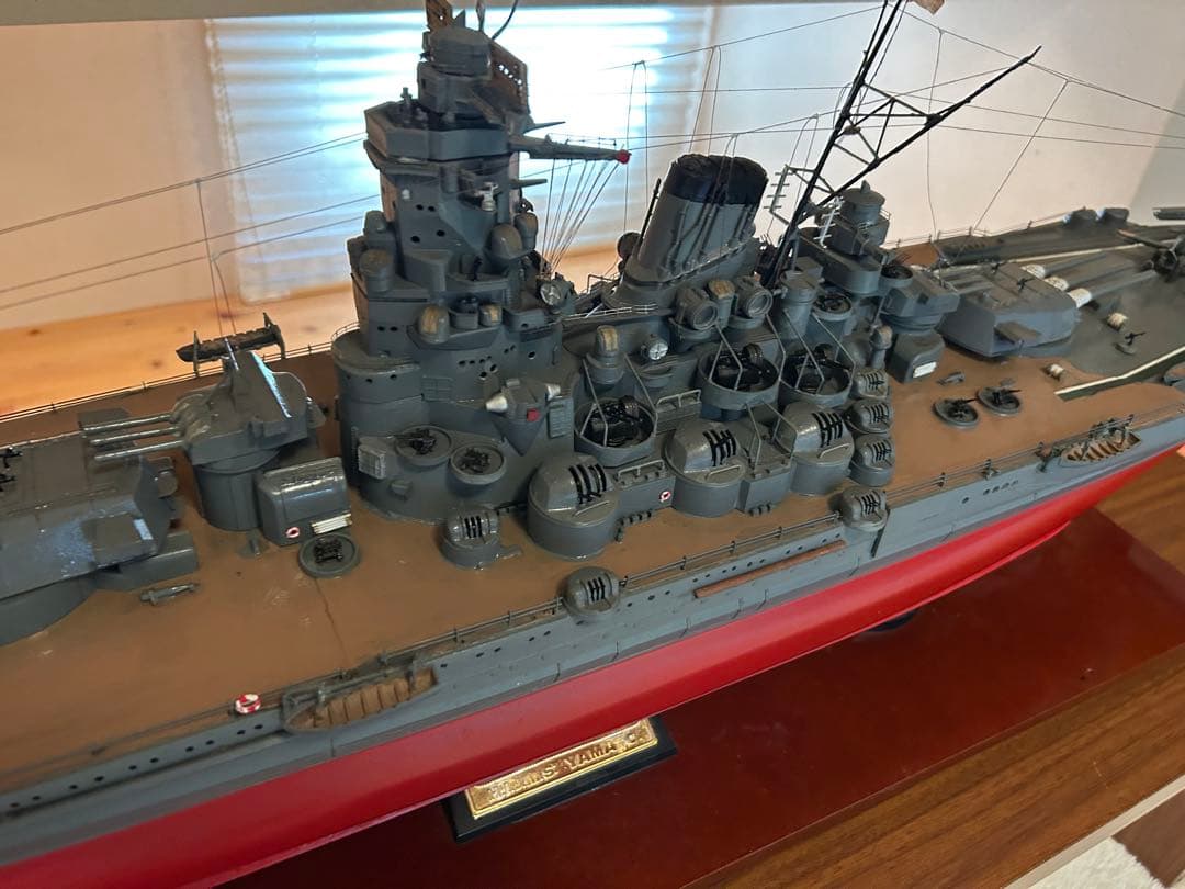 【17日まで限定値下げ】ニチモ 戦艦大和 1/200 塗装完成品