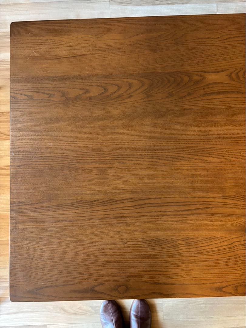 【むー】昇降ダイニングテーブル マナベ　ヴィンテージ モダン ナチュラル