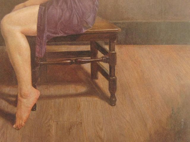 舟木誠一郎、雨夜の月、希少な画集より、新品高級額・額装付、状態良好