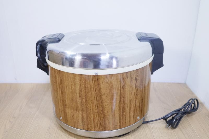 ◆象印業務用電子ジャー（保温専用）THA-C60A 3升3合 木目調 ②