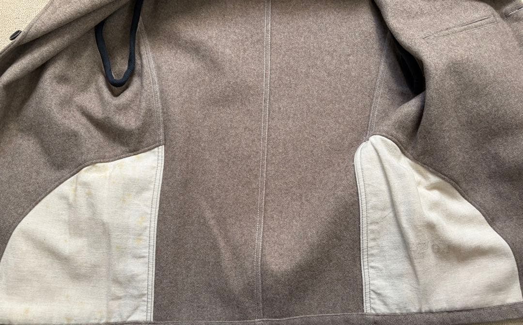 KAPITAL ベージュ シングルブレストジャケット