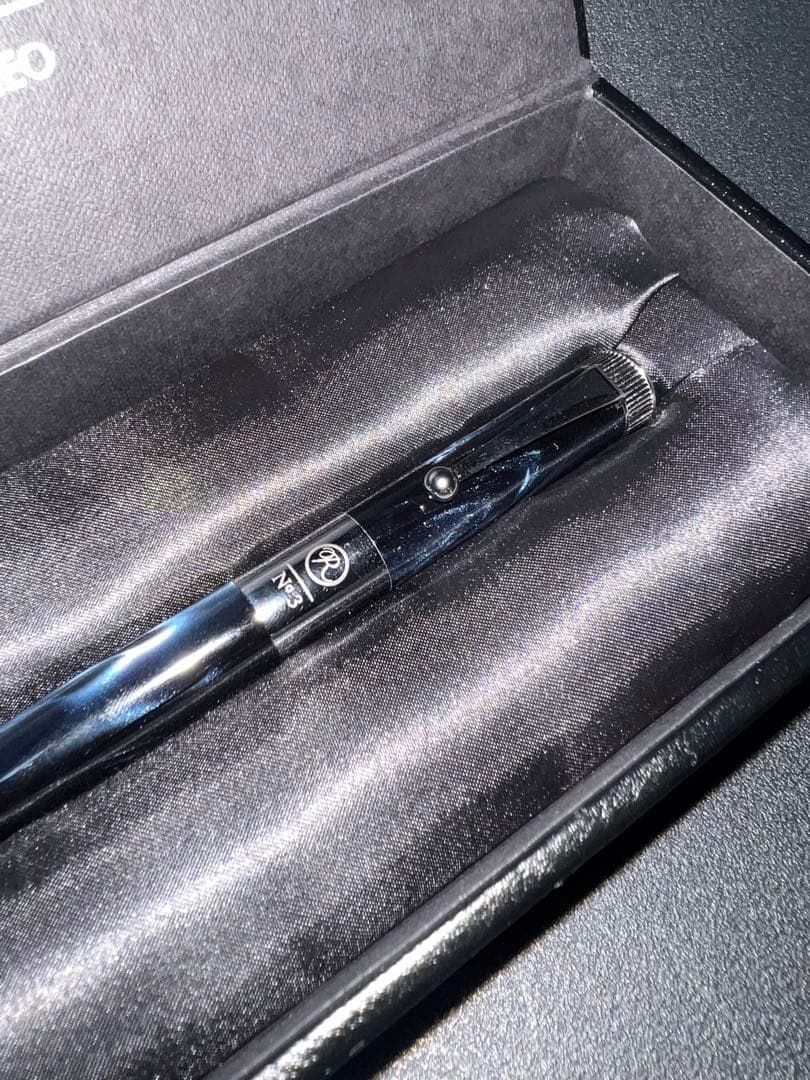 伊東屋ロメオROMEO No.3 ボールペン　美品　イタリアンブルー　太軸