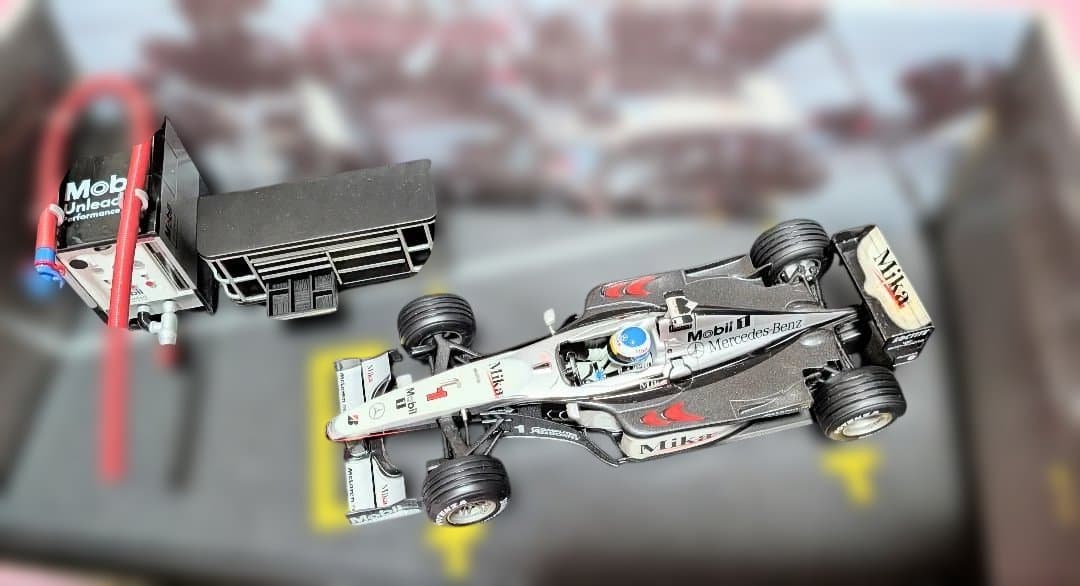 #F1マクラーレン1/24 理由・難あり ミカ・ハッキネン 京商 輸入マテル