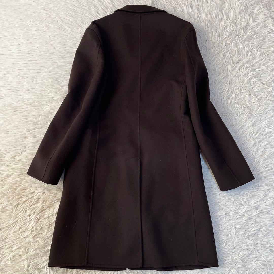 【美品】ジルサンダー カシミヤ混　ウール　チェスターコート　レディースコート