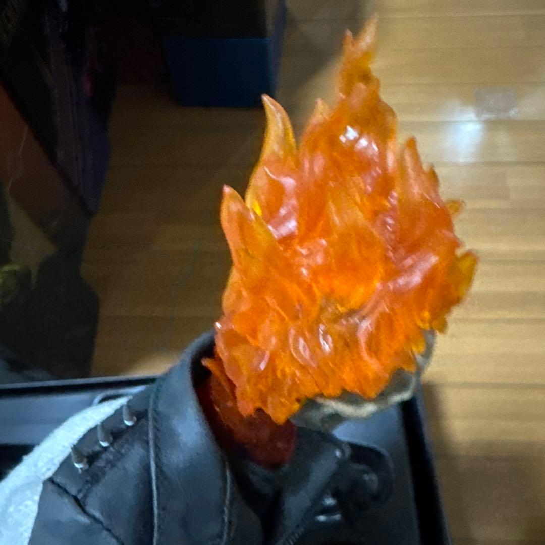 ゴーストライダー ホットトイズアクションフィギュア バイク付き