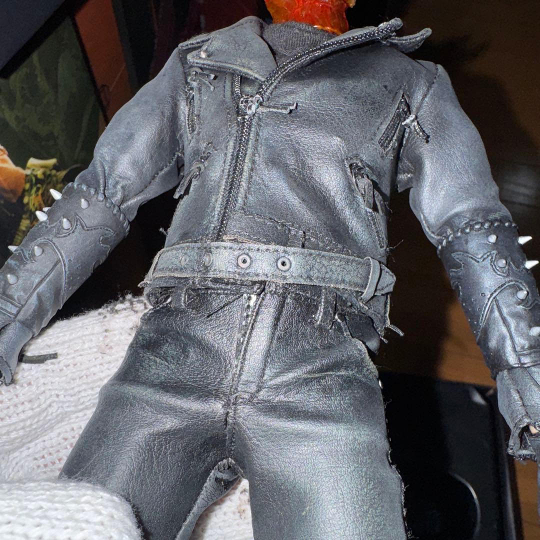 ゴーストライダー ホットトイズアクションフィギュア バイク付き