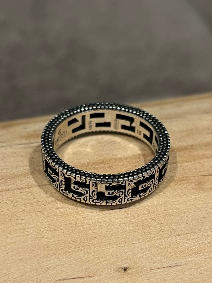 GUCCI グッチ メンズリング 指輪 サイズ18