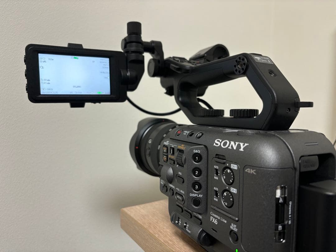 SONY FX6 ビデオカメラ+レンズ+バッテリー
