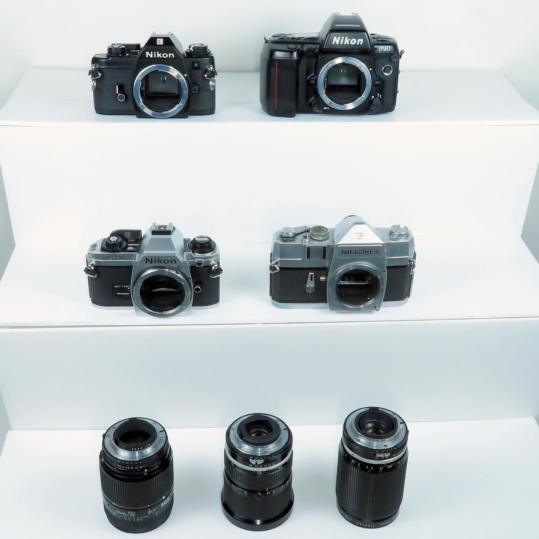 Nikon フィルム一眼レフカメラセット レンズ3本