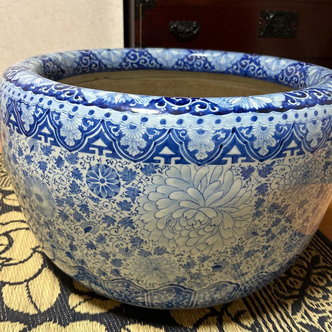 大型火鉢　火鉢　昭和レトロ　インテリア