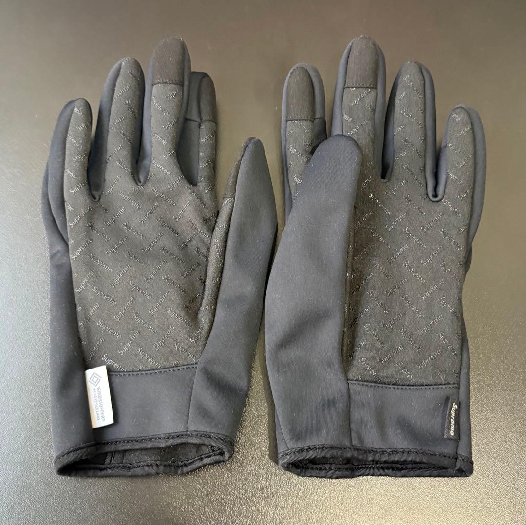 ステッカー付 XL Supreme WINDSTOPPER Zip Gloves